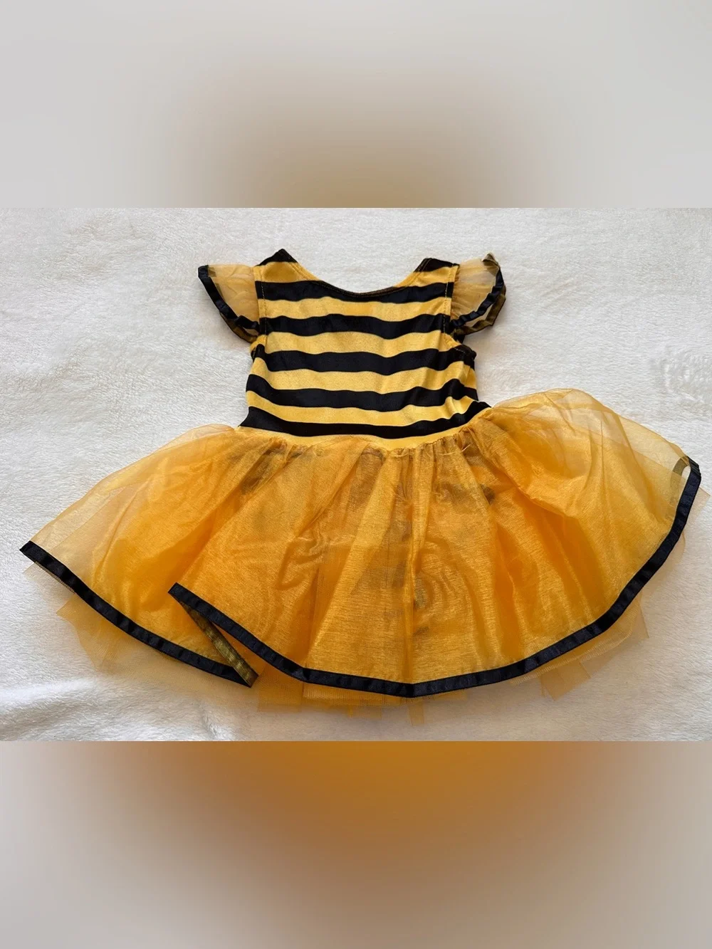 Gymboree Yellow and Black Bumble Bee Tutu Dress 12-18 months